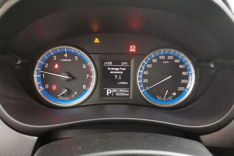 Used Suzuki S-Cross 2014 1.6L CVT Two-Wheel Drive Elite Version Instrument Cluster