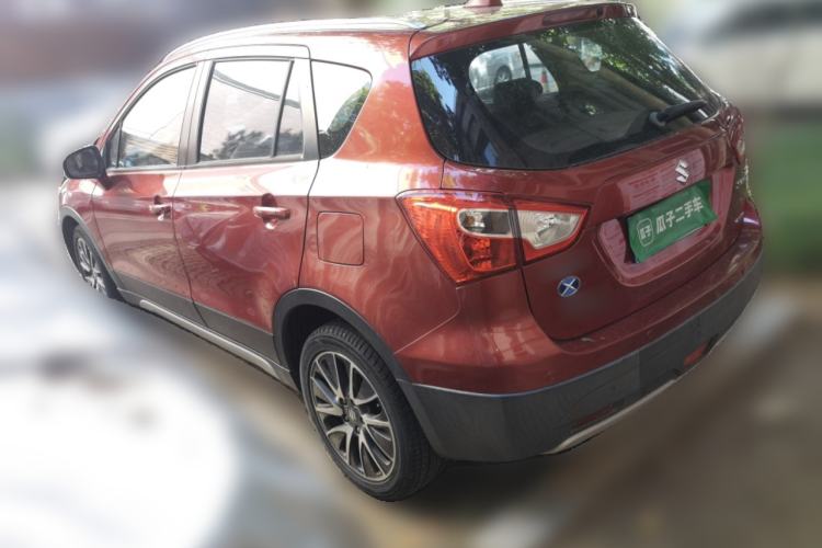 Used Suzuki S-Cross 2014 1.6L CVT Four-Wheel Drive Luxury Version Rear Left 45 Deg