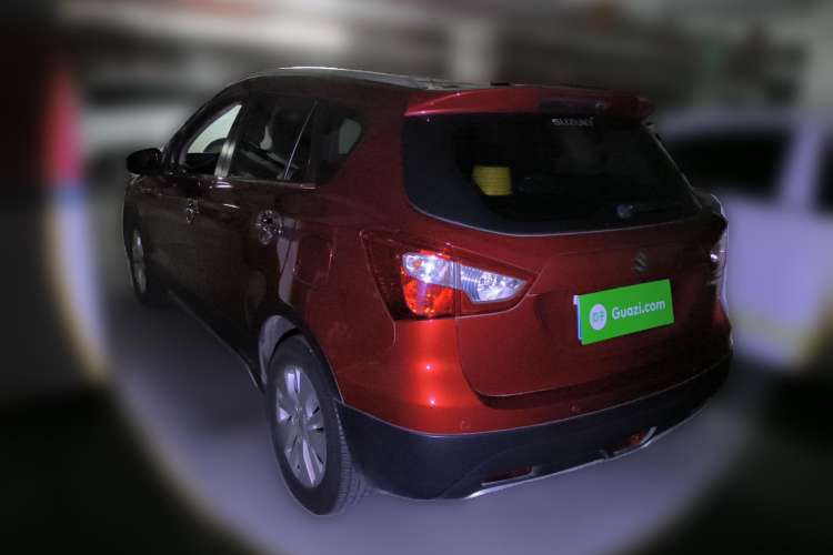 Used Suzuki S-Cross 2014 1.6L Manual Two-Wheel Drive Elite Model Rear Left 45 Deg