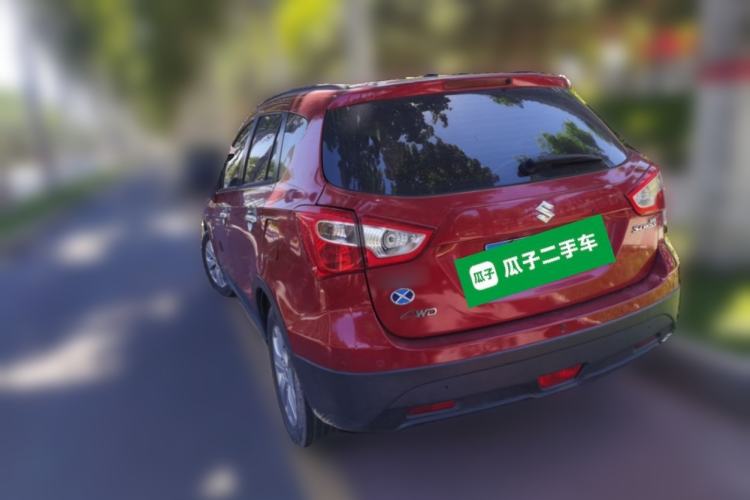 Used Suzuki S-Cross 2014 1.6L Manual Two-Wheel Drive Entry Model Rear Left 45 Deg