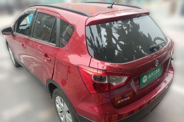 Used Suzuki S-Cross 2014 1.6L Manual Two-Wheel Drive Entry Model Rear Left 45 Deg