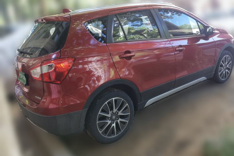Used Suzuki S-Cross 2014 1.6L CVT Four-Wheel Drive Luxury Version Rear Right 45 Deg