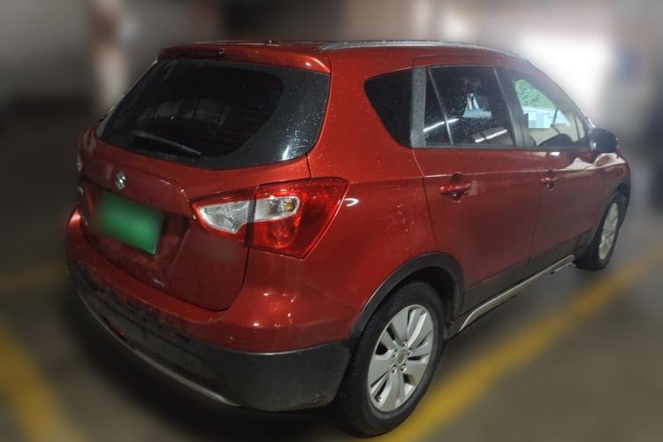 Used Suzuki S-Cross 2014 1.6L CVT Two-Wheel Drive Elite Version Rear Right 45 Deg