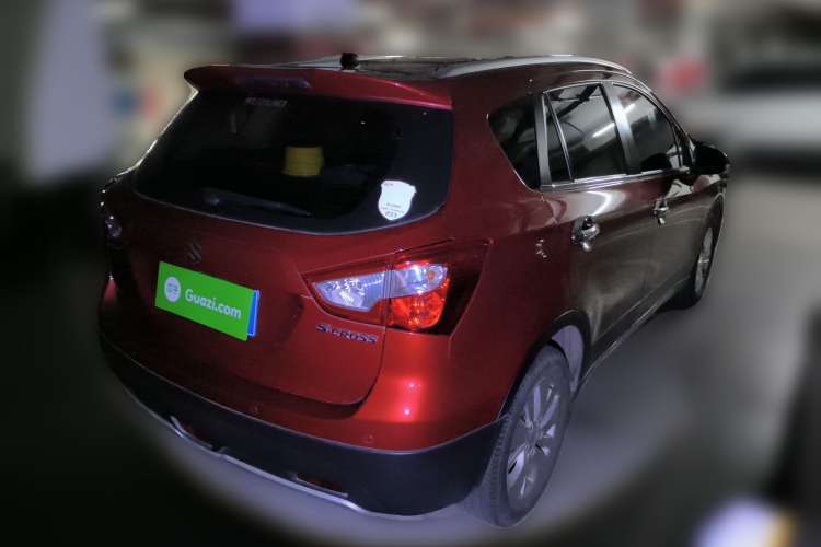 Used Suzuki S-Cross 2014 1.6L Manual Two-Wheel Drive Elite Model Rear Right 45 Deg