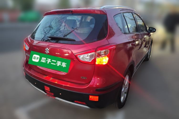 Used Suzuki S-Cross 2014 1.6L Manual Two-Wheel Drive Elite Model Rear Right 45 Deg