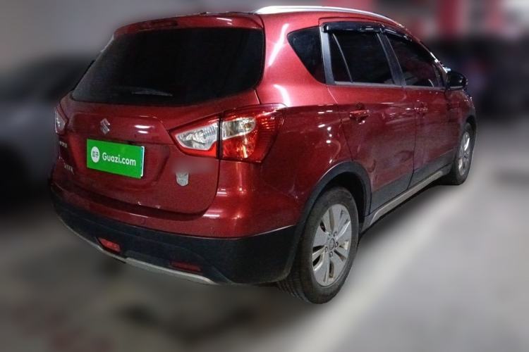 Used Suzuki S-Cross 2014 1.6L CVT Two-Wheel Drive Elite Version Rear Right 45 Deg