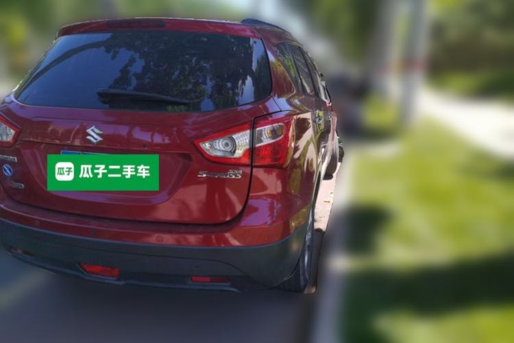 Used Suzuki S-Cross 2014 1.6L Manual Two-Wheel Drive Entry Model Rear Right 45 Deg