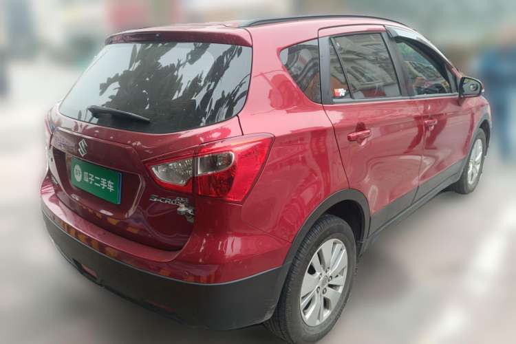 Used Suzuki S-Cross 2014 1.6L Manual Two-Wheel Drive Entry Model Rear Right 45 Deg