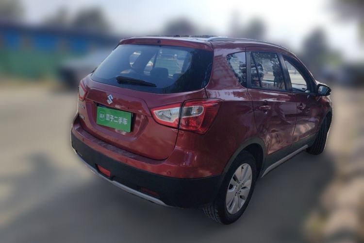 Used Suzuki S-Cross 2014 1.6L Manual Two-Wheel Drive Elite Model Rear Right 45 Deg