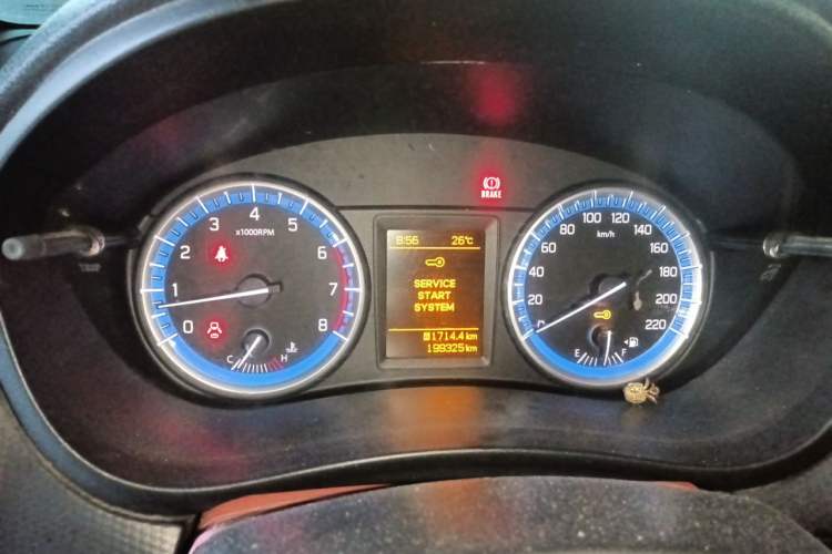 Used Suzuki S-Cross 2014 1.6L Manual Two-Wheel Drive Elite Model Instrument Cluster