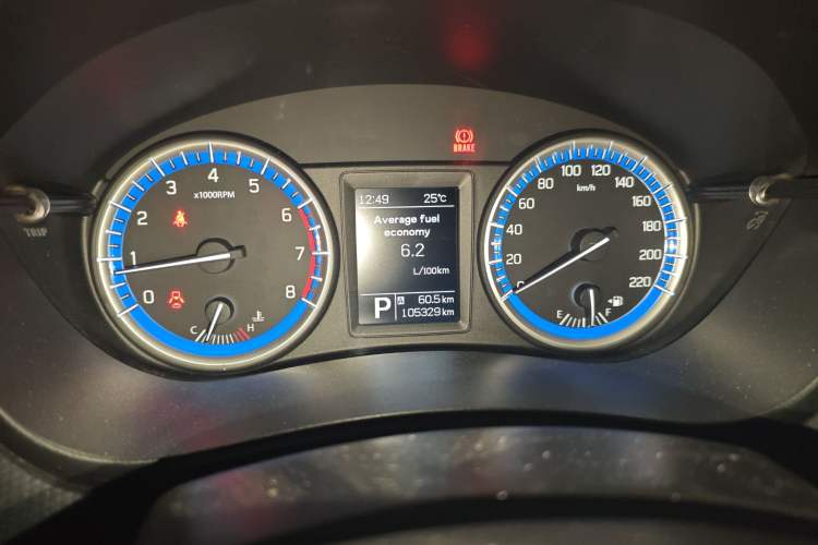 Used Suzuki S-Cross 2014 1.6L CVT Two-Wheel Drive Entry Model Instrument Cluster