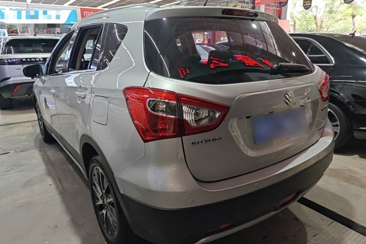 Used Suzuki S-Cross 2014 1.6L CVT Four-Wheel Drive Luxury Version Rear Left 45 Deg