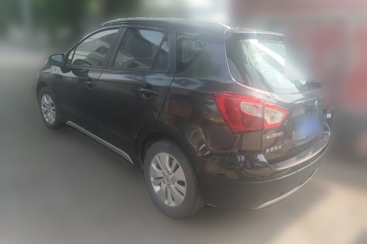 Used Suzuki S-Cross 2014 1.6L Manual Two-Wheel Drive Elite Model Rear Left 45 Deg
