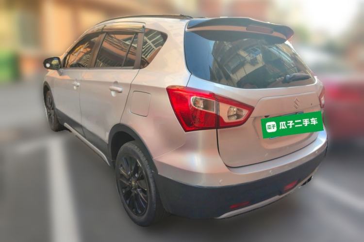 Used Suzuki S-Cross 2014 1.6L CVT Four-Wheel Drive Luxury Version Rear Left 45 Deg