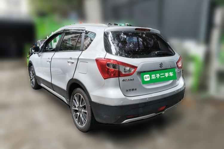 Used Suzuki S-Cross 2014 1.6L CVT Four-Wheel Drive Luxury Version Rear Left 45 Deg