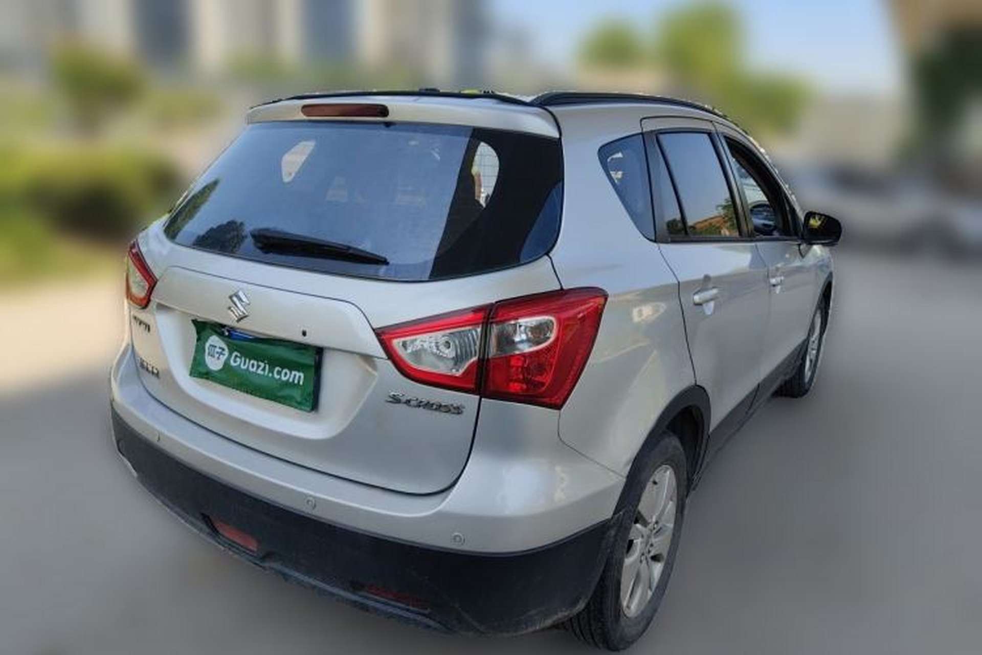 Used Suzuki S-Cross 2014 1.6L Manual Two-Wheel Drive Entry Model Rear Right 45 Deg