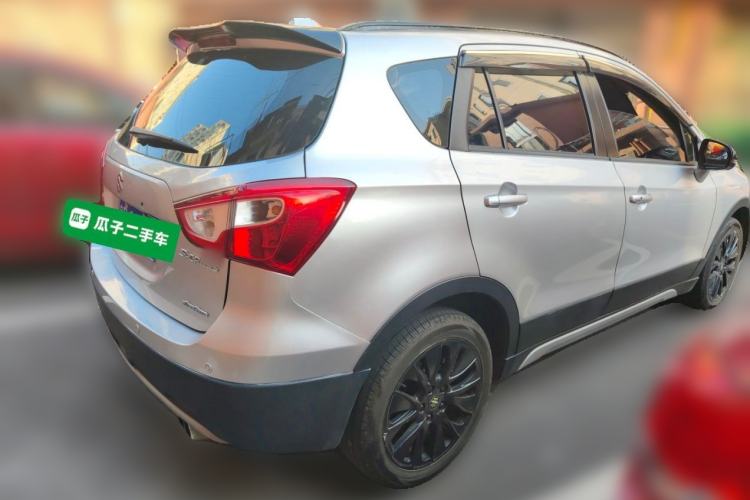 Used Suzuki S-Cross 2014 1.6L CVT Four-Wheel Drive Luxury Version Rear Right 45 Deg