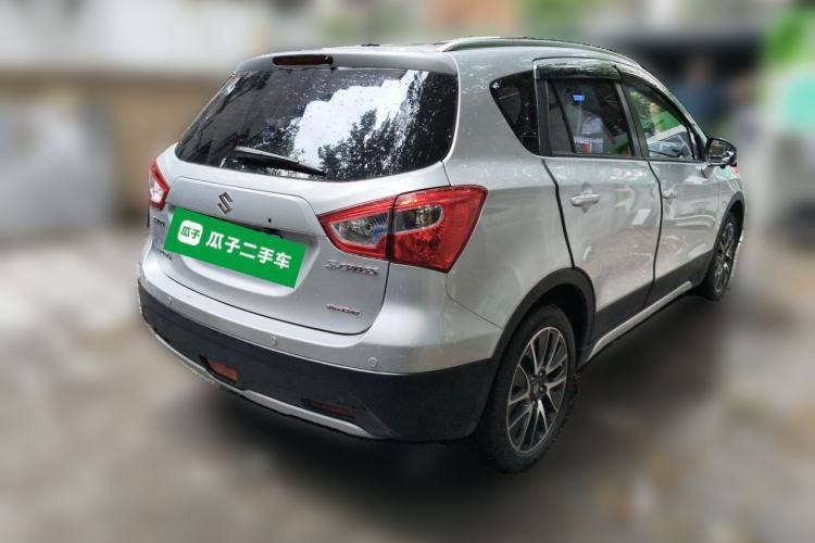 Used Suzuki S-Cross 2014 1.6L CVT Four-Wheel Drive Luxury Version Rear Right 45 Deg
