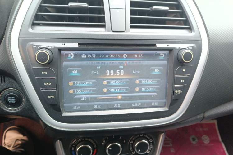 Used Suzuki S-Cross 2014 1.6L Manual Two-Wheel Drive Entry Model Audio And AC Panel