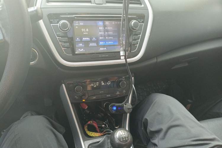 Used Suzuki S-Cross 2014 1.6L Manual Two-Wheel Drive Elite Model Audio And AC Panel