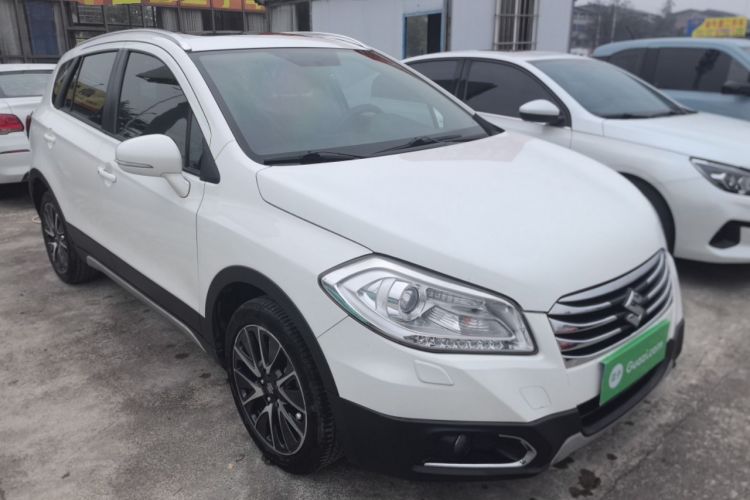 Used Suzuki S-Cross 2014 1.6L CVT Four-Wheel Drive Luxury Version Front Right 45 Deg
