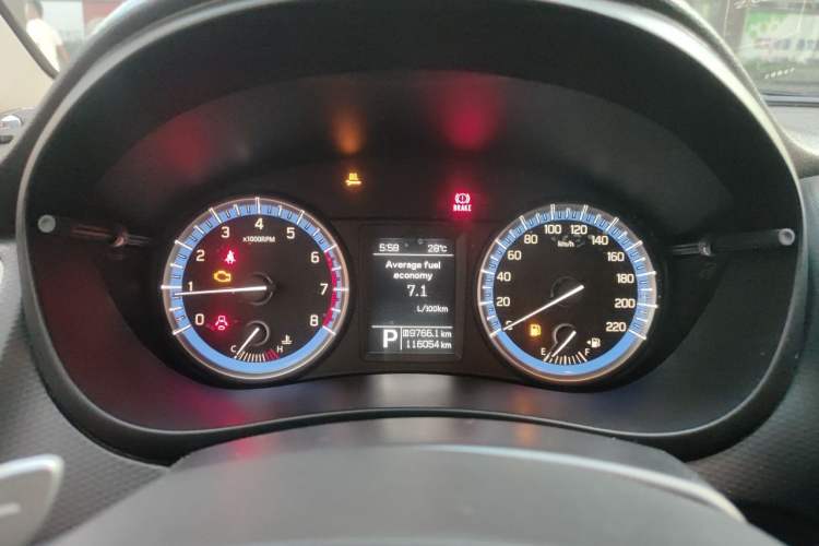 Used Suzuki S-Cross 2014 1.6L CVT Two-Wheel Drive Elite Version Instrument Cluster