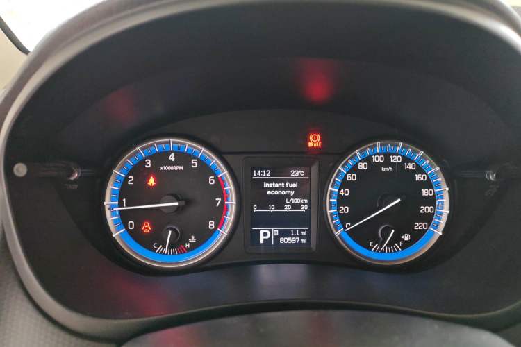 Used Suzuki S-Cross 2014 1.6L CVT Two-Wheel Drive Entry Model Instrument Cluster