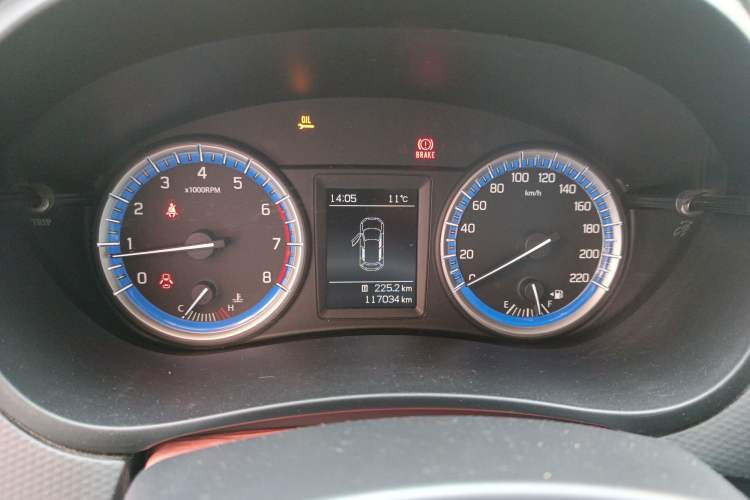 Used Suzuki S-Cross 2014 1.6L Manual Two-Wheel Drive Entry Model Instrument Cluster