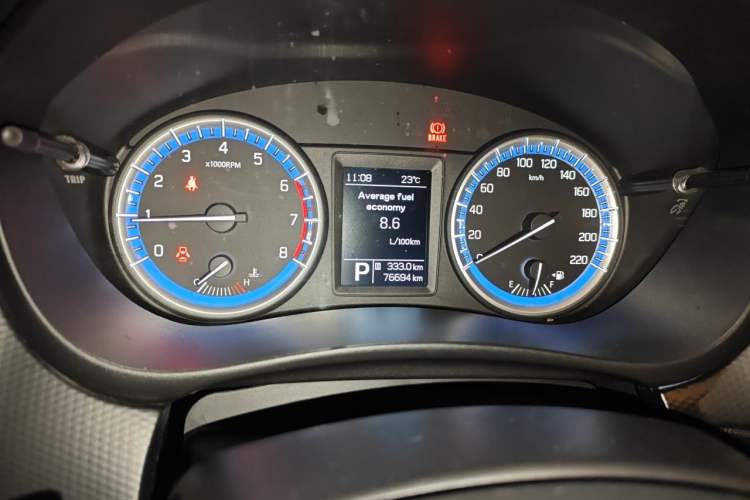 Used Suzuki S-Cross 2014 1.6L CVT Two-Wheel Drive Elite Version Instrument Cluster