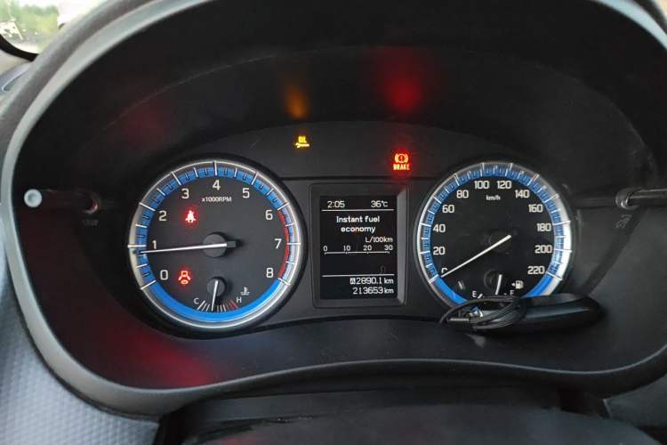 Used Suzuki S-Cross 2014 1.6L Manual Two-Wheel Drive Elite Model Instrument Cluster
