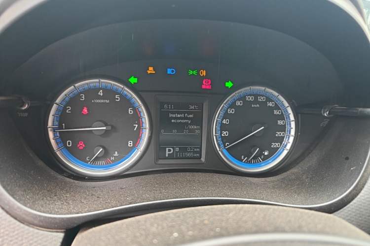 Used Suzuki S-Cross 2014 1.6L CVT Two-Wheel Drive Elite Version Instrument Cluster