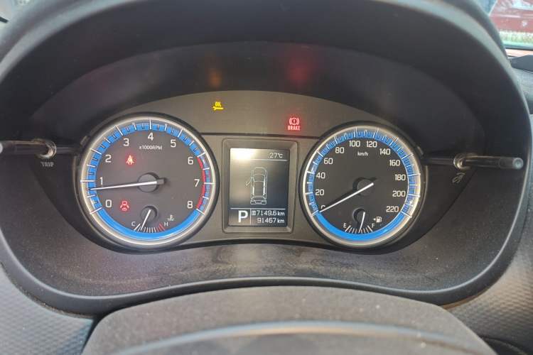Used Suzuki S-Cross 2014 1.6L CVT Two-Wheel Drive Entry Model Instrument Cluster