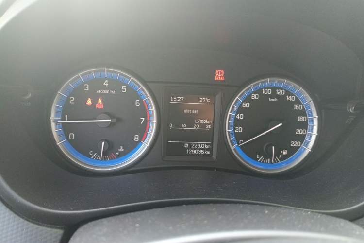 Used Suzuki S-Cross 2014 1.6L Manual Two-Wheel Drive Elite Model Instrument Cluster