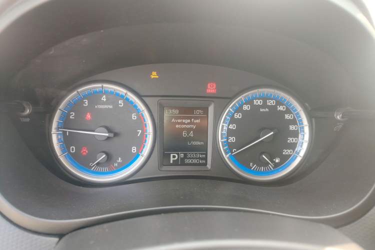 Used Suzuki S-Cross 2014 1.6L CVT Two-Wheel Drive Elite Version Instrument Cluster
