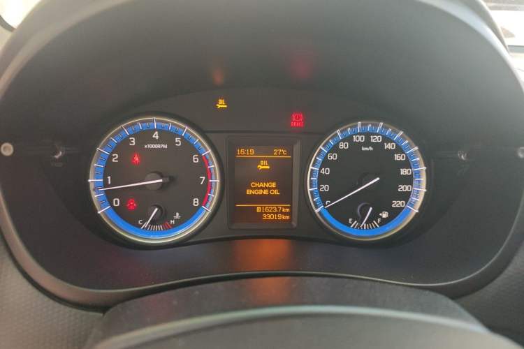 Used Suzuki S-Cross 2014 1.6L Manual Two-Wheel Drive Elite Model Instrument Cluster