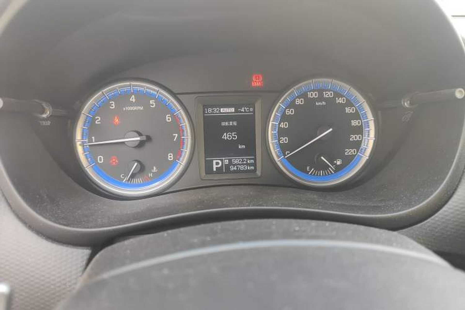 Used Suzuki S-Cross 2014 1.6L CVT Four-Wheel Drive Luxury Version Instrument Cluster