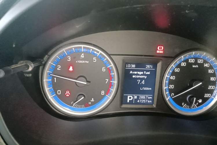 Used Suzuki S-Cross 2014 1.6L CVT Two-Wheel Drive Elite Version Instrument Cluster