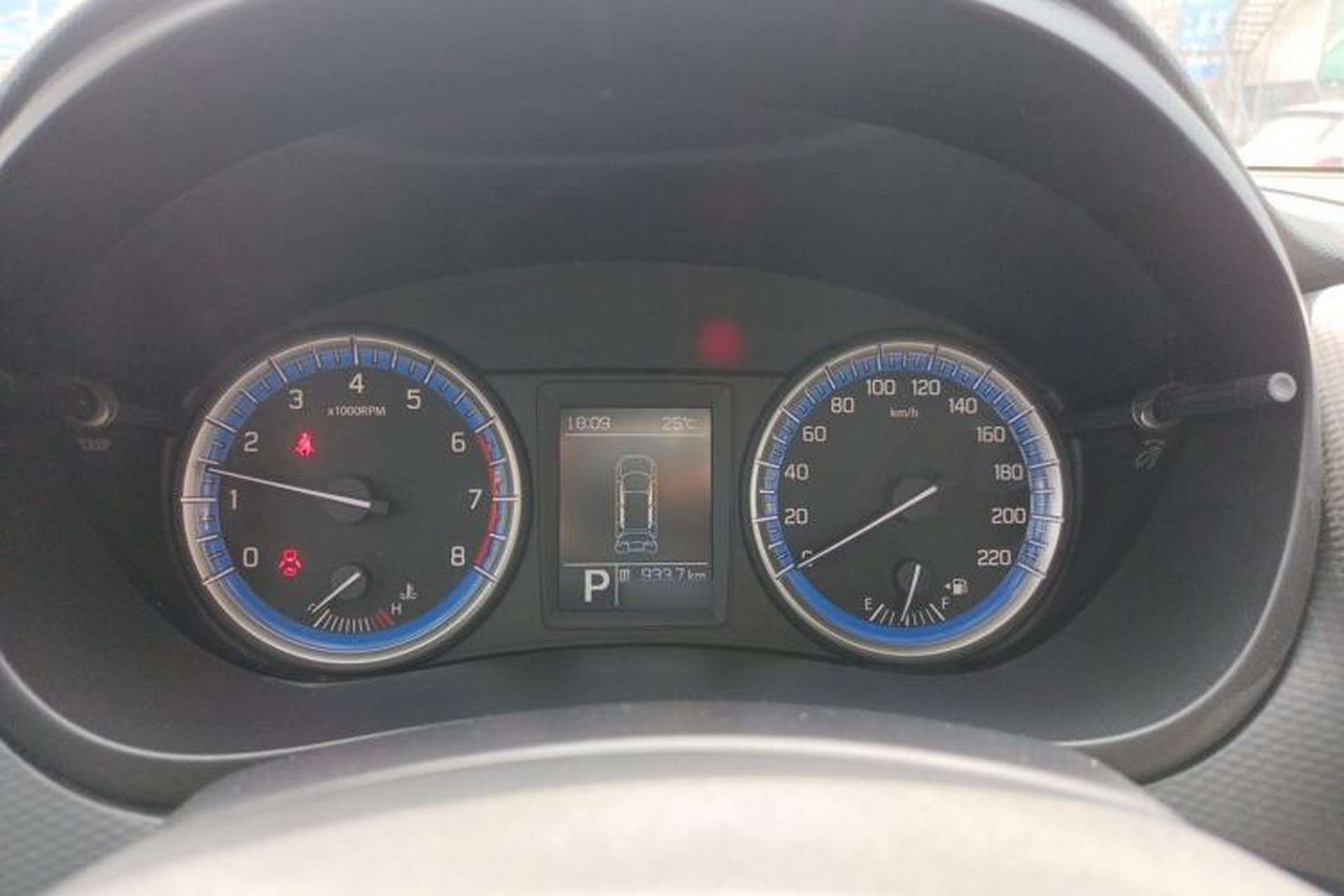 Used Suzuki S-Cross 2014 1.6L CVT Two-Wheel Drive Entry Model Instrument Cluster
