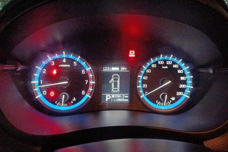 Used Suzuki S-Cross 2014 1.6L CVT Four-Wheel Drive Luxury Version Instrument Cluster