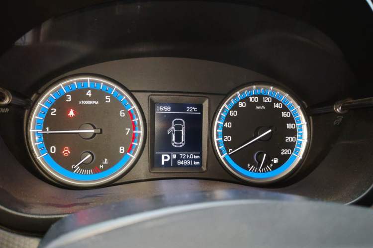 Used Suzuki S-Cross 2014 1.6L CVT Two-Wheel Drive Elite Version Instrument Cluster