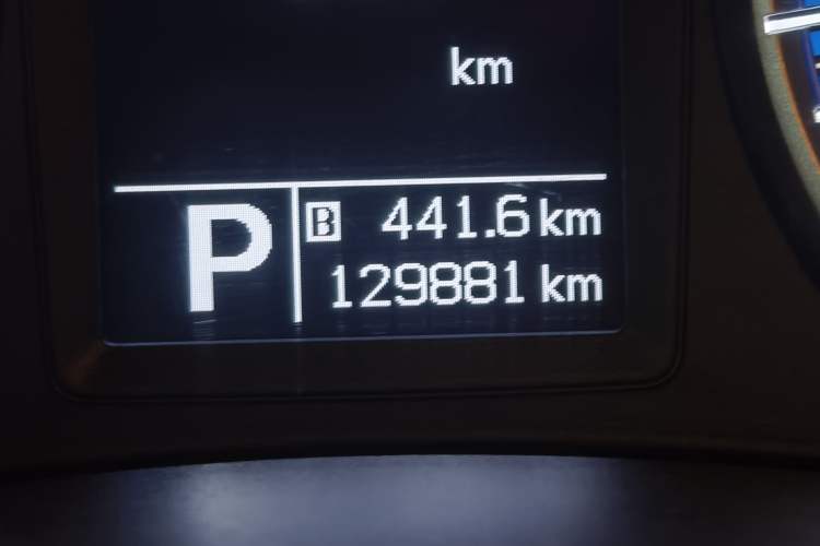 Used Suzuki S-Cross 2014 1.6L CVT Four-Wheel Drive Luxury Version Odometer Close Up