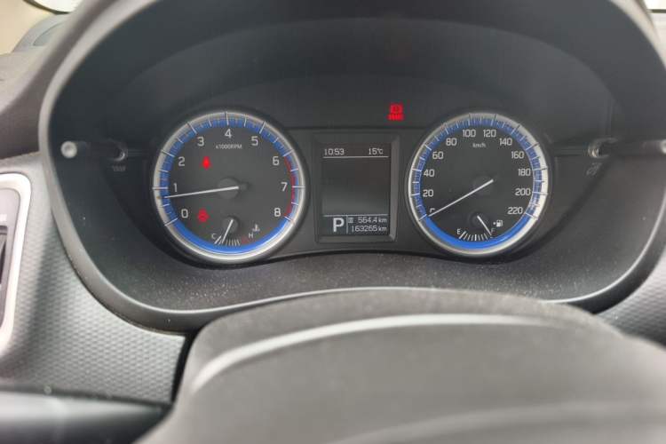 Used Suzuki S-Cross 2014 1.6L CVT Two-Wheel Drive Entry Model Odometer Close Up