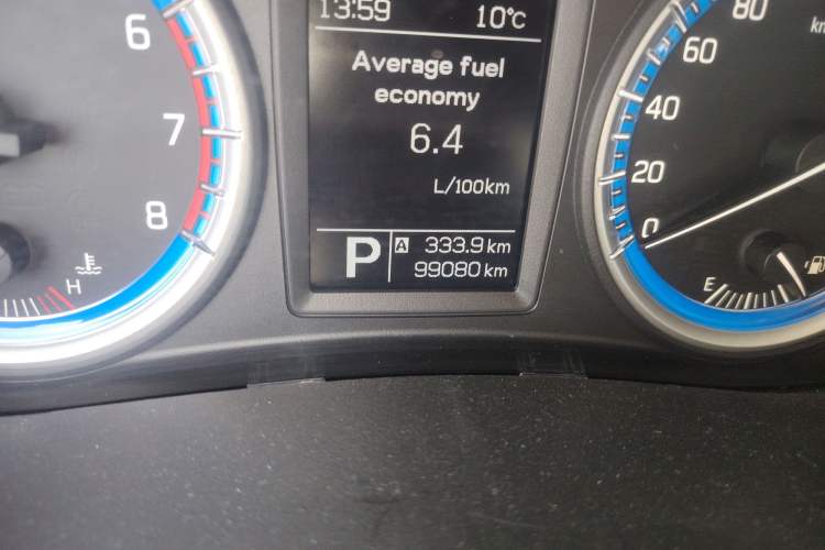Used Suzuki S-Cross 2014 1.6L CVT Two-Wheel Drive Elite Version Odometer Close Up