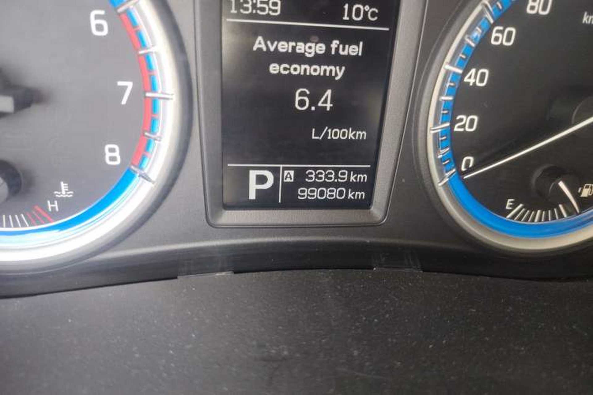 Used Suzuki S-Cross 2014 1.6L CVT Two-Wheel Drive Elite Version Odometer Close Up