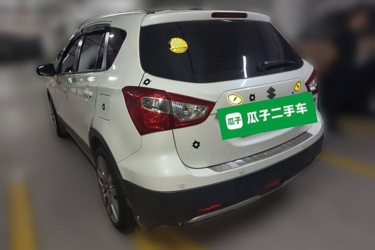 Used Suzuki S-Cross 2014 1.6L CVT Four-Wheel Drive Luxury Version Rear Left 45 Deg