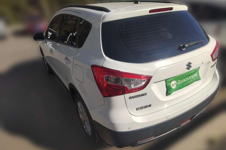 Used Suzuki S-Cross 2014 1.6L Manual Two-Wheel Drive Entry Model Rear Left 45 Deg