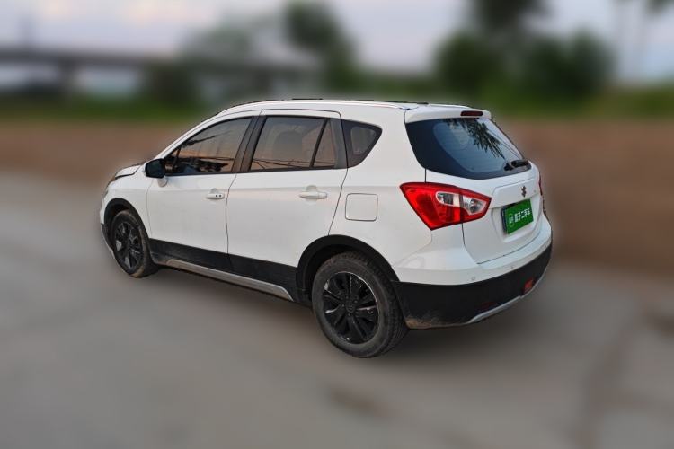 Used Suzuki S-Cross 2014 1.6L Manual Two-Wheel Drive Elite Model Rear Left 45 Deg