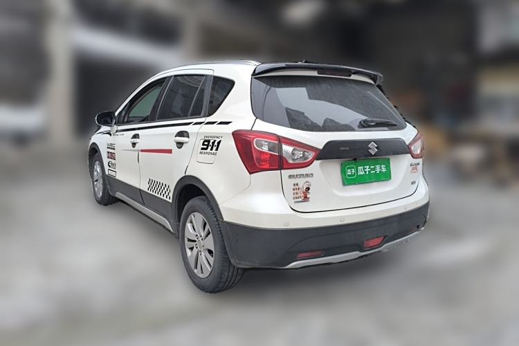 Used Suzuki S-Cross 2014 1.6L Manual Two-Wheel Drive Elite Model Rear Left 45 Deg