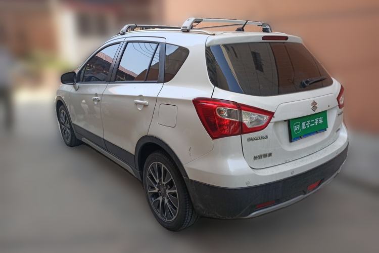 Used Suzuki S-Cross 2014 1.6L CVT Four-Wheel Drive Luxury Version Rear Left 45 Deg