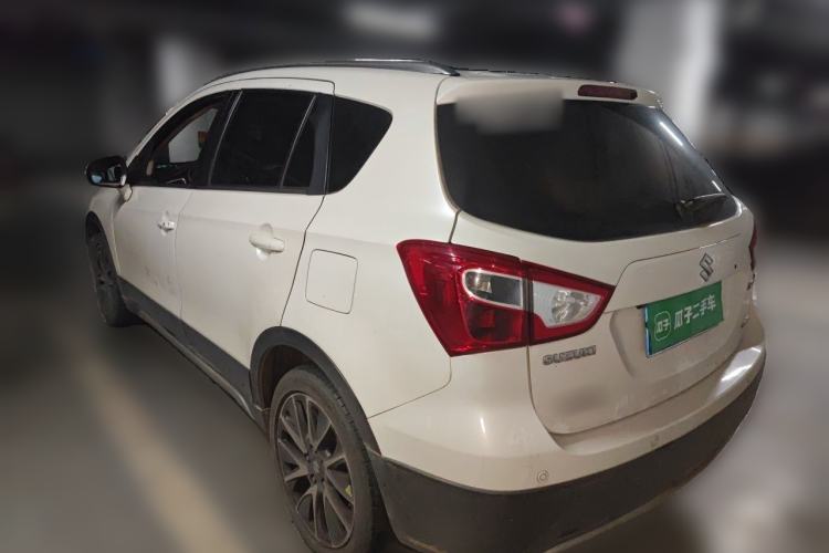 Used Suzuki S-Cross 2014 1.6L CVT Four-Wheel Drive Luxury Version Rear Left 45 Deg